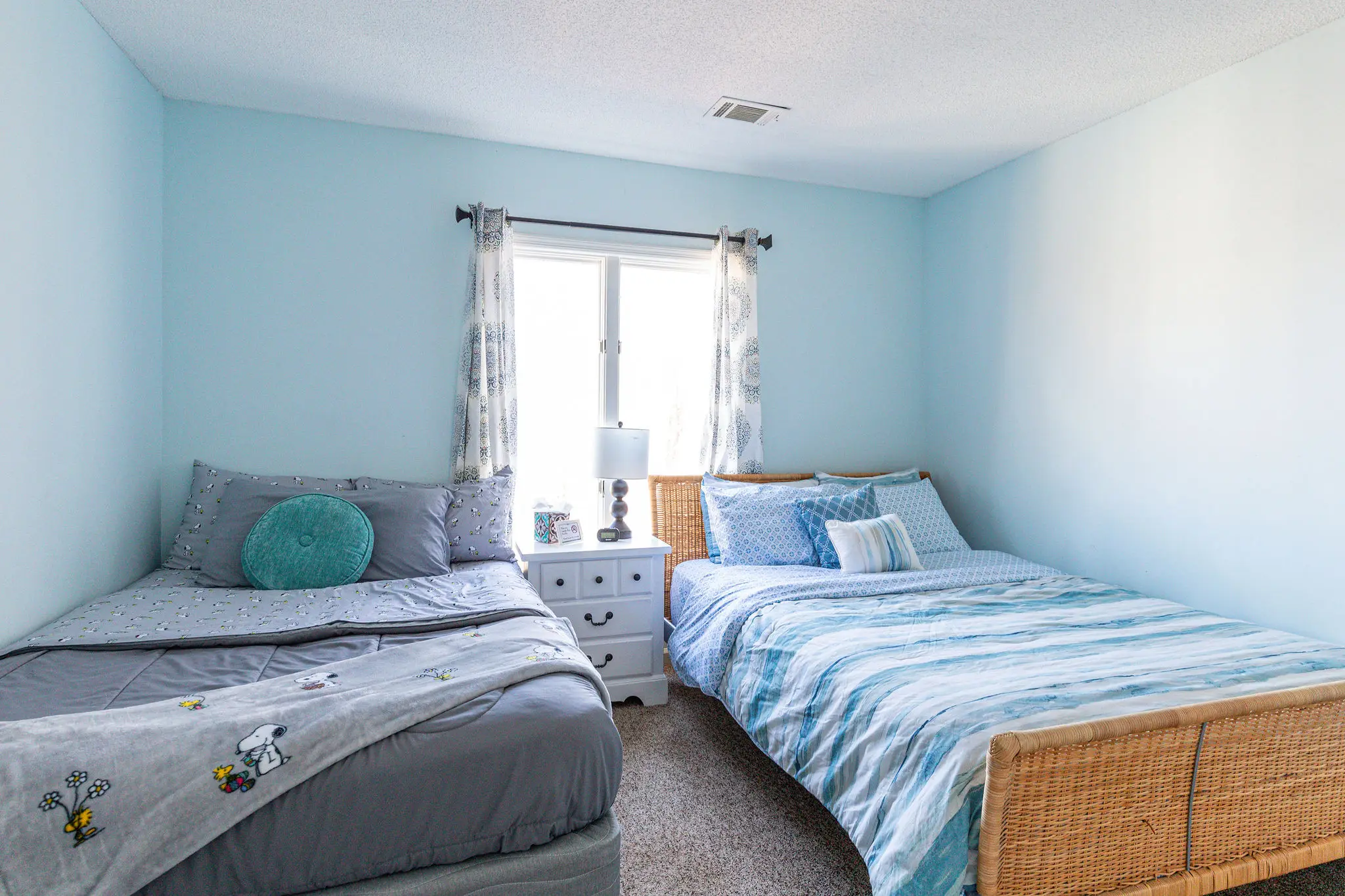 Bedroom with two beds